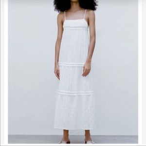 Zara White Dress